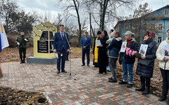 В Орлове открыли Аллею Славы в память о погибших на СВО