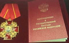 Александр Чурин получил орден Александра Невского
