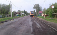 Дорогу Киров - Малмыж - Вятские Поляны ремонтируют по графику