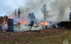 В Свечинском районе в результате пожара погиб мужчина