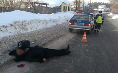 В Кирове насмерть сбили пожилого пешехода