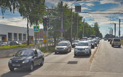 Вечерние пробки в Кирове 13 июля: Профсоюзная и большая часть Щорса