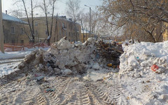 Со свалки на улице Комсомольской подрядчики вывезли семь «КамАЗов» мусора