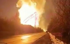 На газопроводе в Свердловской области произошёл взрыв