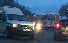 В Кирове произошло очередное ДТП с пассажирским автобусом