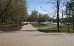 В парке имени Кирова приступили к третьему этапу благоустройства