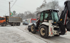 Известно, с каких улиц Кирова вывезут снег 14 и 15 января