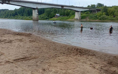Нижегородец едва не утонул в Вятке во время ночного заплыва