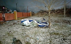 В Европейских Улочках разгромили въездную стелу