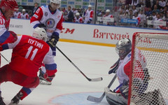 «Вятский» квас выступил партнером матча с участием Владимира Путина.