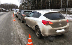 В Кирове друг в друга «впечатались» три автомобиля