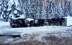 На трассе в Кировской области произошло ещё одно ДТП с грузовиками