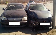 В Котельниче два человека пострадали в результате столкновения Lada и Chevrolet