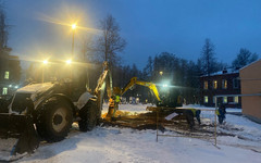 В Белой Холунице Вечный огонь подключают к газу