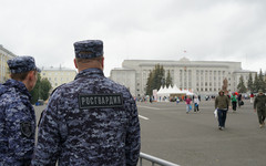 Росгвардия обеспечила безопасность на Дне физкультурника в Кирове