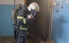 В Коминтерне потушили пожар в десятиэтажке