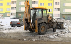 В Чистых Прудах подрядчики расширяют улицу Совхоз 1