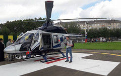 В Киров прибыл вертолёт «Ансат» для оказания экстренной медпомощи