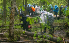 На второй день Великорецкий крестный ход проходит по бездорожью