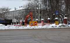 Ограничение движения по Комсомольской и Попова в Кирове продлили до весны