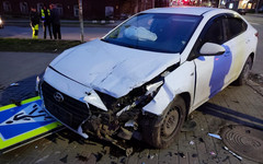 В аварии на Карла Маркса пострадали два человека