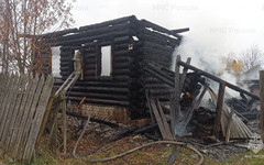 В Песковке сгорел жилой дом