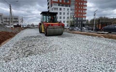 На улице Рудницкого продолжают реконструкцию дороги