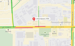 Очевидцы: на улице Щорса произошло ДТП
