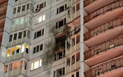 В Туле сбитый украинский беспилотник врезался в жилой дом