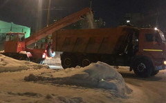 В Кирове изменили график вывоза снега