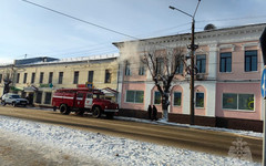 В МЧС раскрыли подробности пожара в торговом центре Слободского