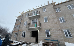 В Кикнуре восстанавливают дом, пострадавший от хлопка газа