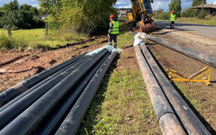 В Садаковском и Костино меняют трубы без отключения холодной воды