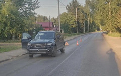В Кирове мотоциклист пострадал в ДТП с автомобилем