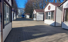 В Кирове переезжают домики для ярмарки