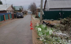 В Нововятском районе Кировa подросток на мотоцикле погиб в ДТП