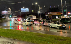 Вечерняя авария на Воровского: пострадала пассажирка