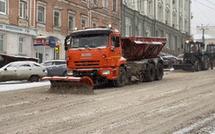 Ночью в Кирове усилят работу по очистке улиц от снега