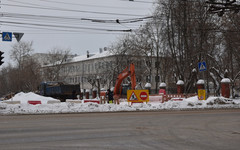 На перекрёстке Попова - Щорса перекрыли движение