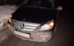 В Кирове водитель «Мерседеса» сбил пешехода на регулируемом перекрёстке