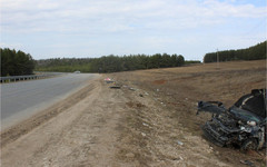 На трассе в Вятскополянском районе перевернулась «Приора»: водитель погиб