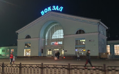На вокзале Кирова в честь юбилея Горьковской железной дороги установили информационный стенд
