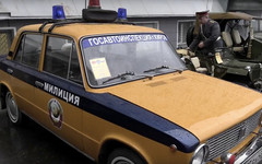 Кировчанин создал реплику автомобиля ГАИ