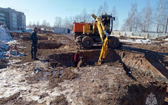 Каркас новой пожарной части в Слободском достроят к концу апреля