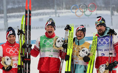 Лыжник Алексей Червоткин в составе российской сборной выиграл олимпийское золото